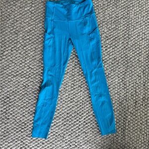 Lululemon Athletica Vibrant Blue Leggings